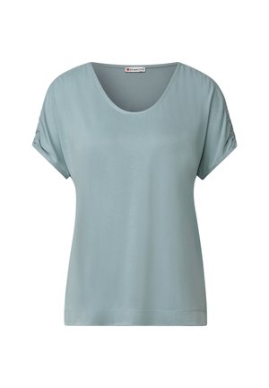 Street One LOOK MIT RAFFUNG - T-shirt basic - blau