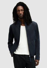AllSaints CORA JACKET - Bőrdzseki - mcway blue