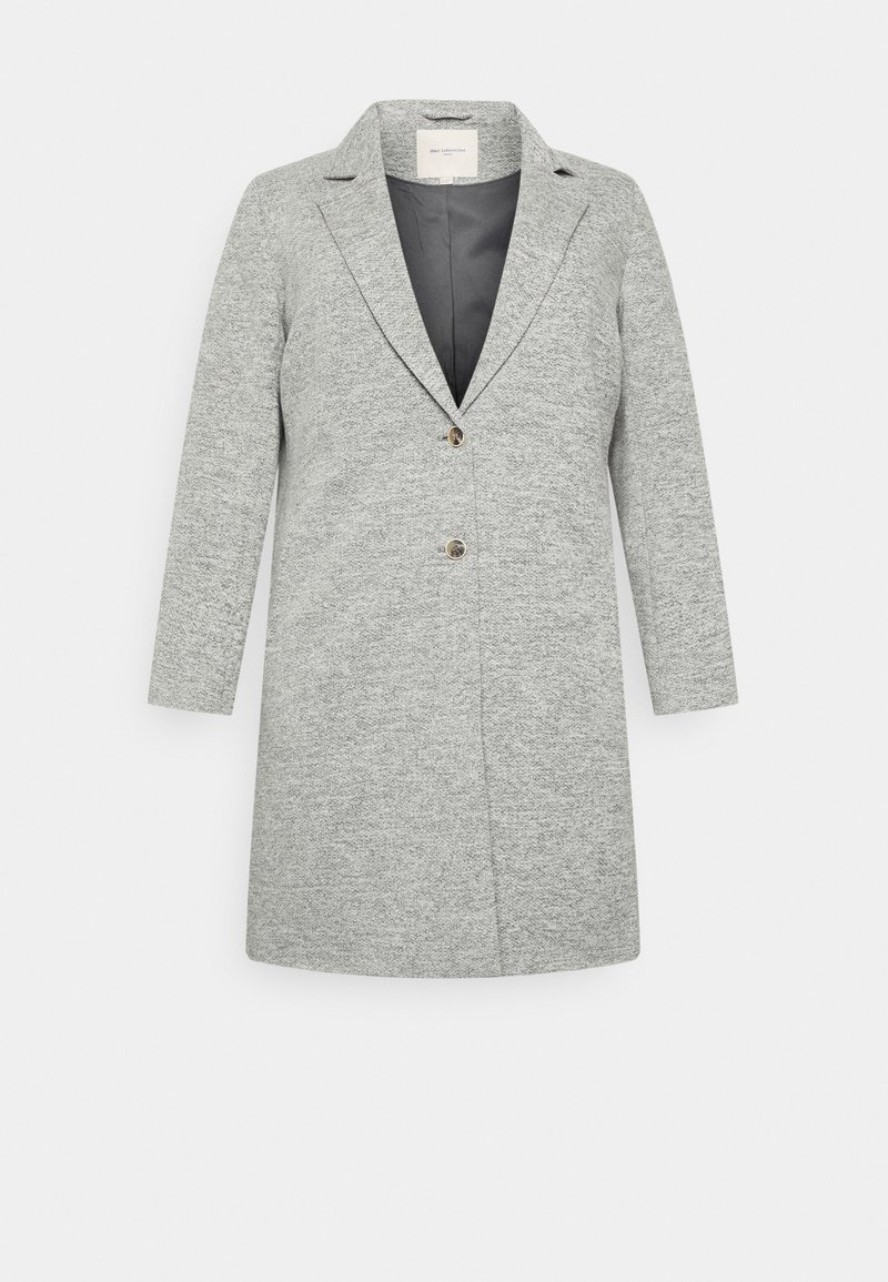 ONLY Carmakoma - CARCARRIE MEL OTW - Cappotto classico - light grey melange, Ingrandire