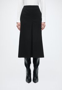 ANDIATA ASTRID 85 T - Φούστα σε γραμμή Α - black