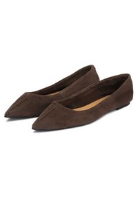 Kazar Studio Ballerinaskor - dark brown