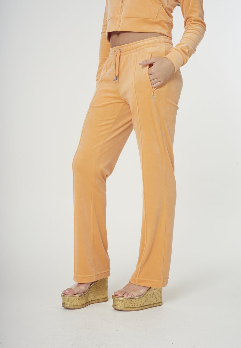Juicy Couture TINA - Treniņtērpa apakšdaļas - papaya