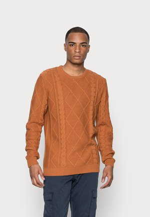 Solid SDTERENCE 21105730 - Maglione - roasted pecan