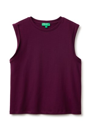 United Colors of Benetton SLEEVELESS T-SHIRT.. - Top - violet