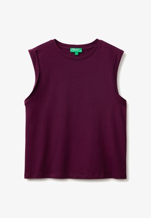 United Colors of Benetton, SLEEVELESS T-SHIRT.. - Top - violet