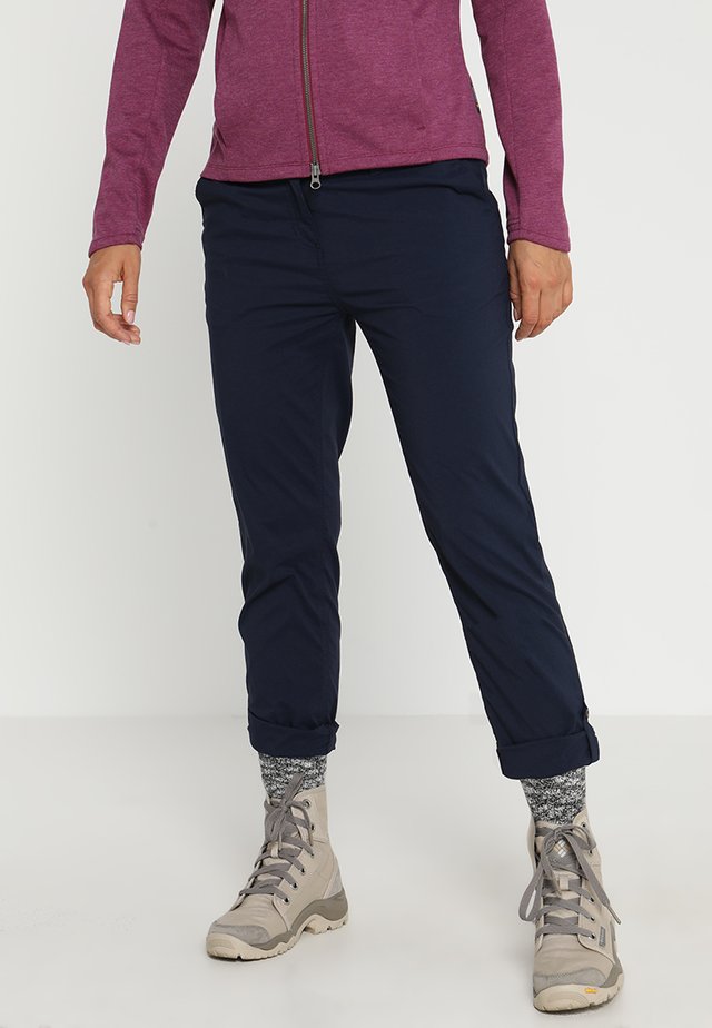 DESERT ROLL UP PANTS - Outdoor-Hose - midnight blue