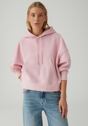 LOOSE WITH SOFT BRUSHED INSIDE - Sweat à capuche - coral blush