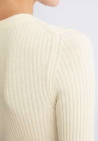 Marc O'Polo DENIM CREW NECK - Jumper - white blush