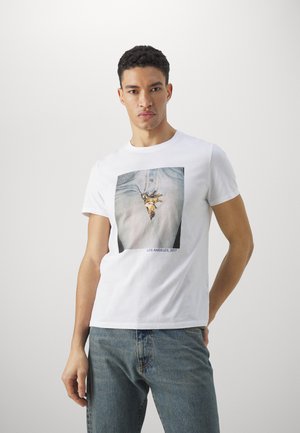 TOMMY KEYS - T-shirt con stampa - blanc