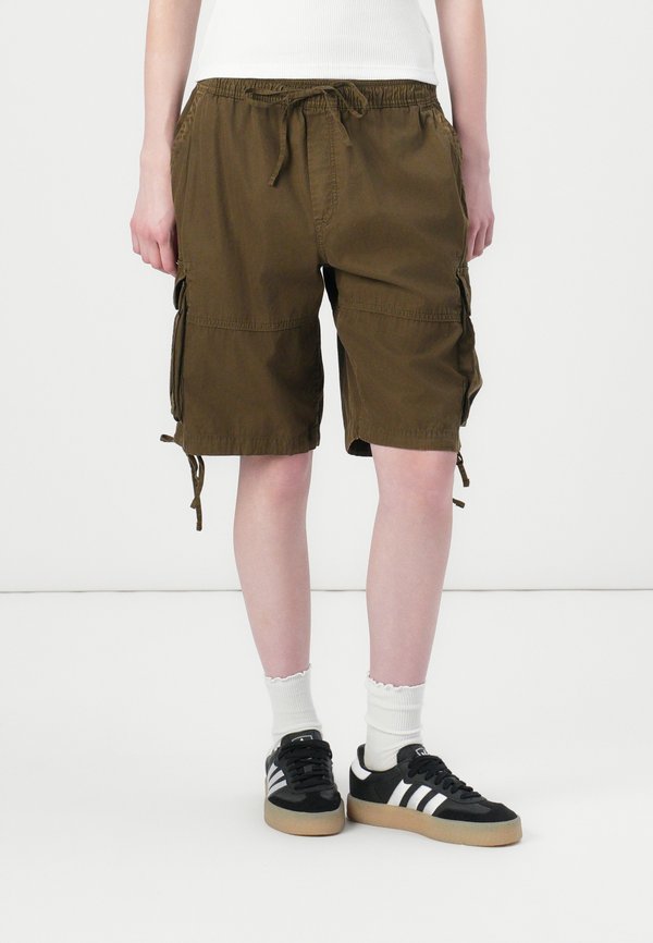 CARGO JORT - Cargo trousers - dark olive