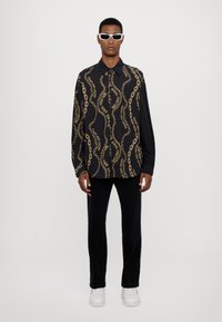 Versace Jeans Couture CHAIN - Chemise - black/gold
