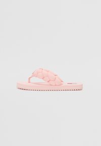 BRAIDED THONG BEACH - T-rihmaga sandaalid - misty pink