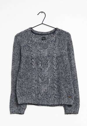 Strickpullover - black