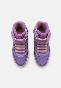 Geox DISNEY PRINCESS RAPUNZEL  - Zapatillas altas - lilac/yellow