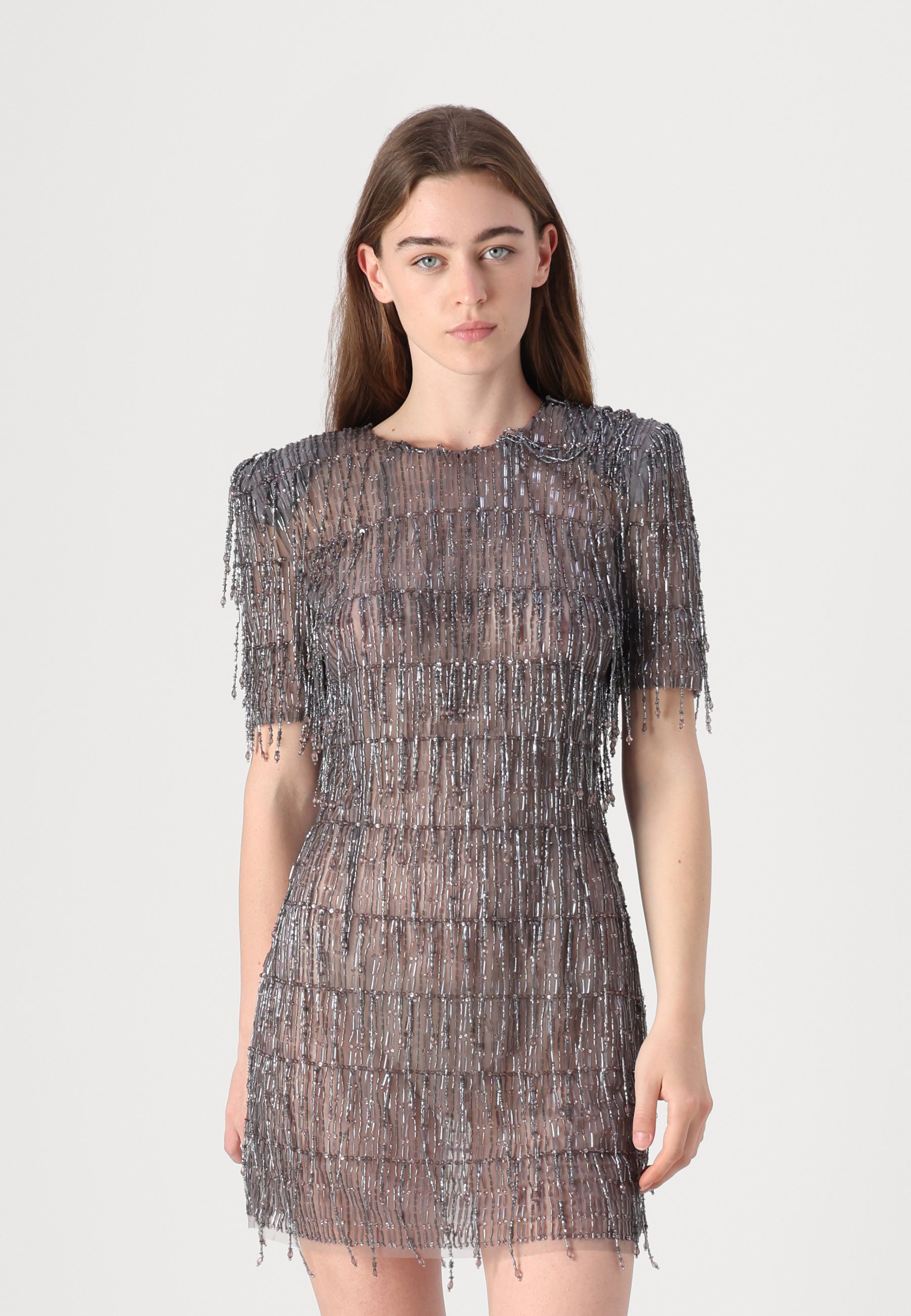 パーティードレス ELISABETTA FRANCHI AM74S52E2110 Dresses AM45S52E2 Elisabetta Franchi Red Carpet Dress In Knit With