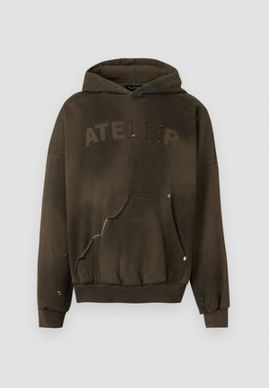 DECAY HOODIE UNISEX - Mikina s kapucí - green