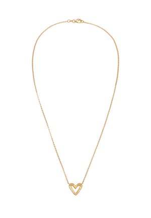 CLASSIC HEART STRUCTURED - Kaulakoru - gold coloured