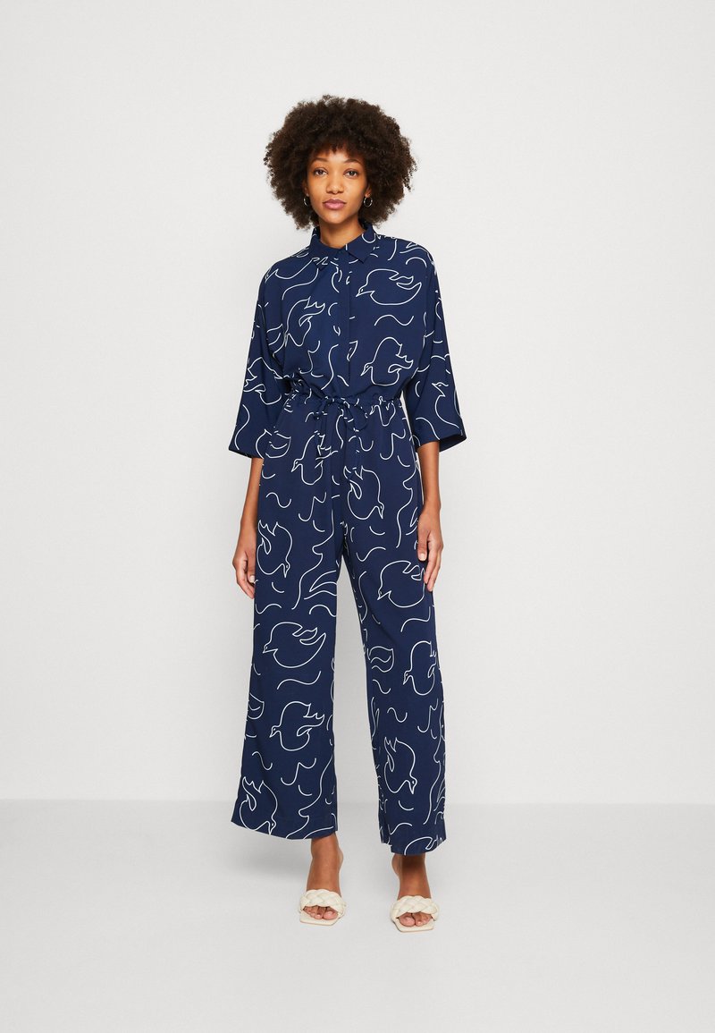 Monki Tuta jumpsuit dark blue/blu scuro Zalando.it