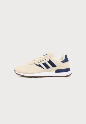 adidas Originals TREZIOD UNISEX - Sneakers low - warm vanilla/dark blue/white