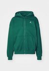 Sweater met rits - fir/sail
