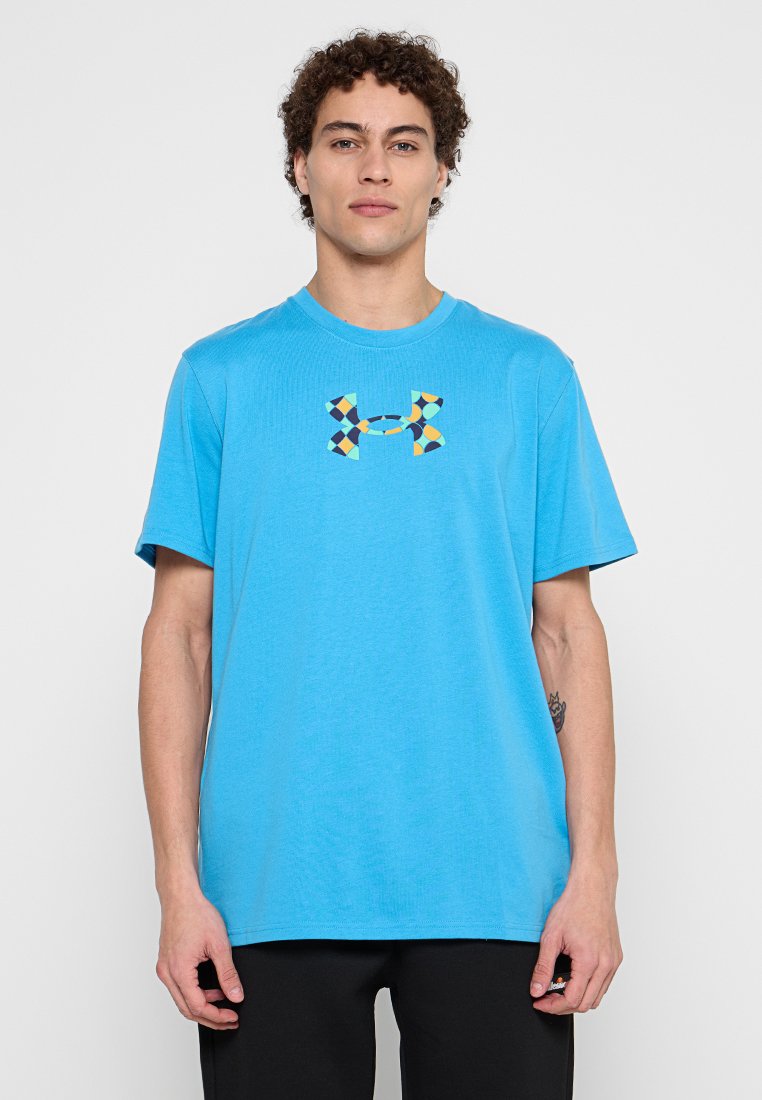 Under Armour T-shirt print blauw Under Armour T-shirt print blauw