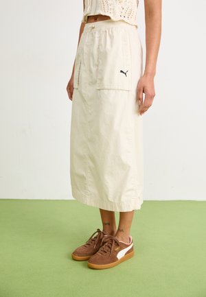 Puma FUTURE ARCHIVE ZIP OFF SKIRT - A-snit nederdel - alpine snow