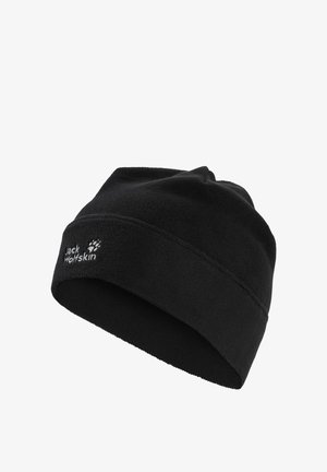 Jack Wolfskin, REAL STUFF BEANIE UNISEX - Mütze - black