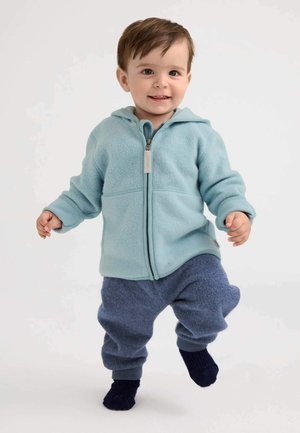 hessnatur, HESSNATUR SOFTFLEECE HOSE UNISEX - Tracksuit bottoms - graphitblau