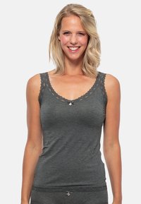 Nina von C. 2 PACK - Undershirt - dark grey