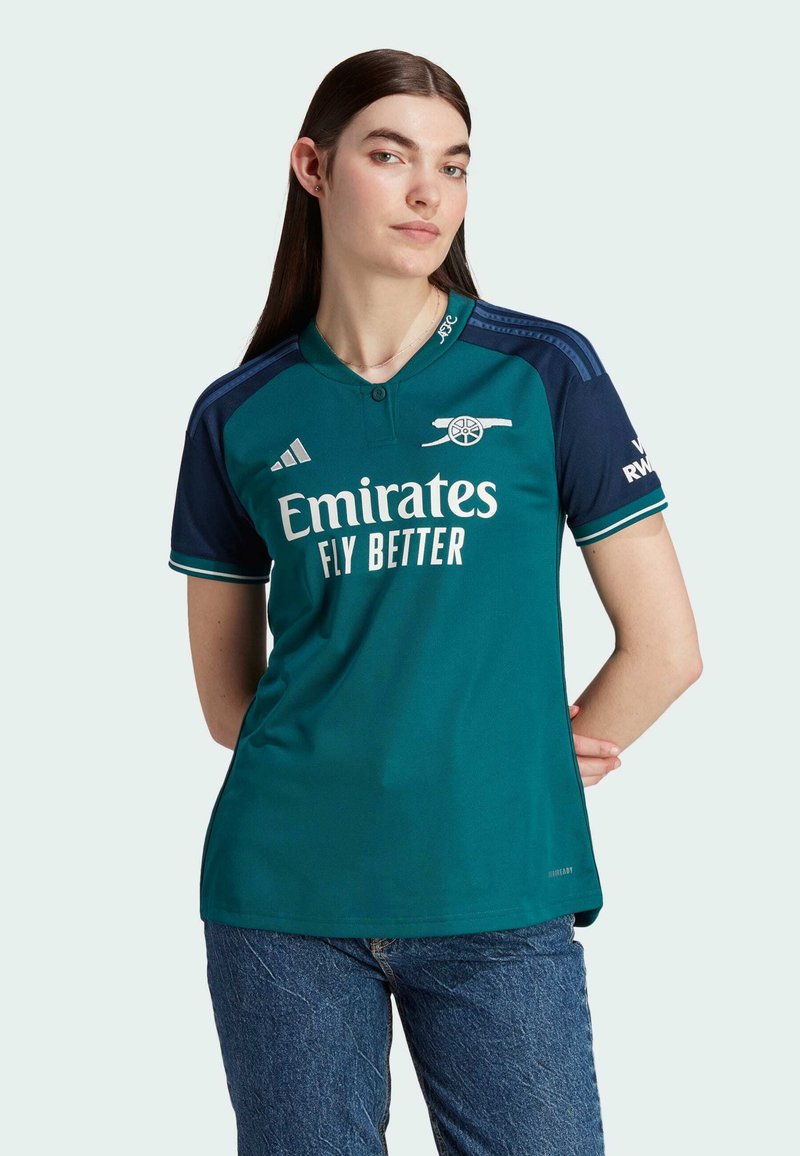 adidas Performance Football shirt rich green collegiate navy/green