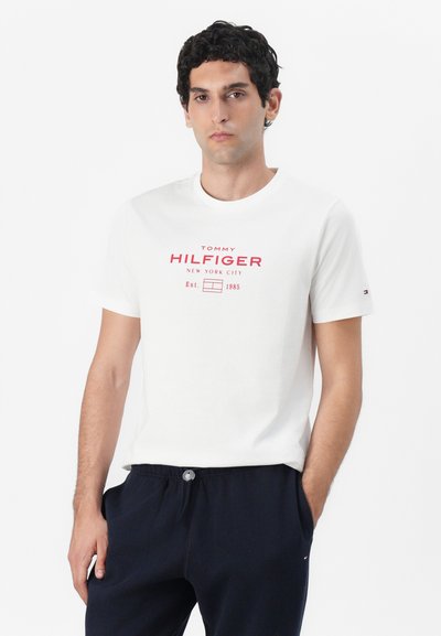 TOM TAILOR Denim T-Shirt Uomo Con Stampa Fotografica | Cotone Biologico, Vestibilità Regolare - La Maglietta Basic Che Non Passa Mai Di Moda