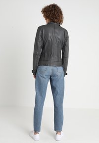 Maze RYANA - Lederjacke - dark grey
