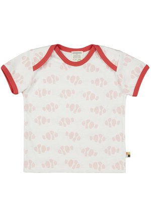 loud + proud T-shirt con stampa - rosa