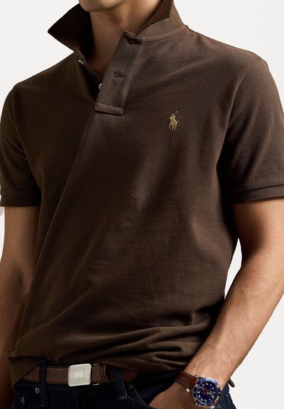 Polo Ralph Lauren SHORT SLEEVE - Polosärk - nutmeg brown