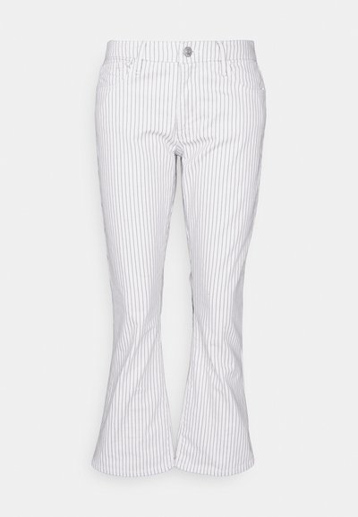 FRAME LE CROP MINI BOOT - Τζιν Bootcut - white