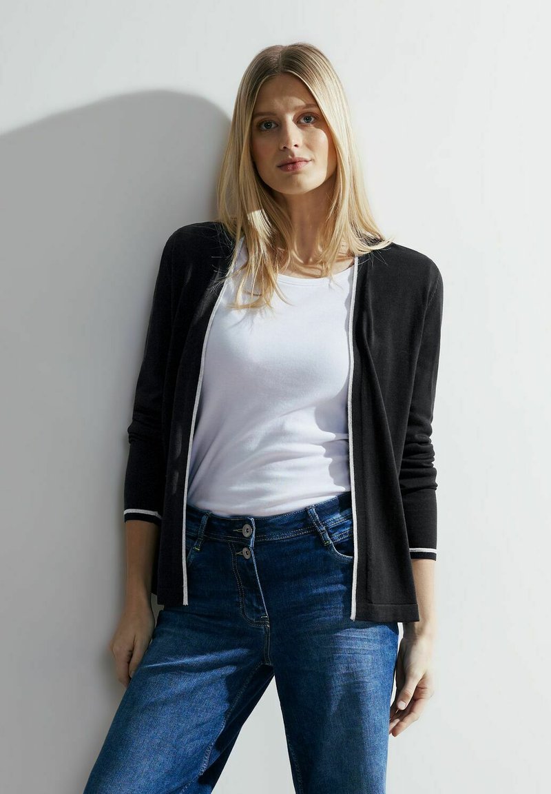 Cecil Cardigan Basic Scollo A V Donna - Morbido Cotone, Versatile E Comodo Per Tutti I Giorni