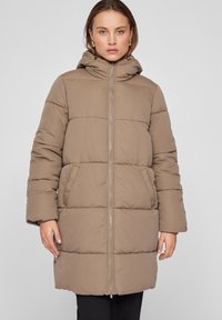VILA Abrigo de invierno - walnut