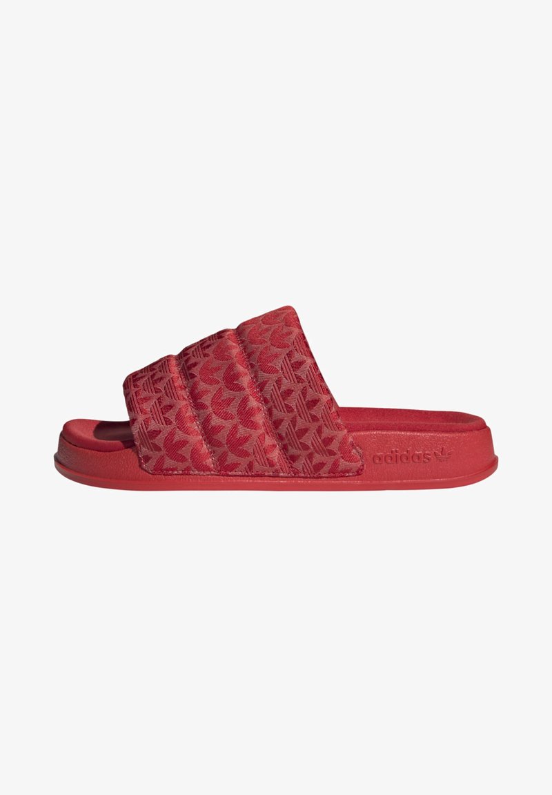 adidas Originals ADILETTE ESSENTIAL W - Pantolette flach - red