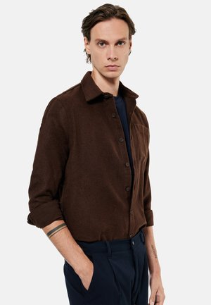Koton LONG SLEEVE - Overhemd - brown