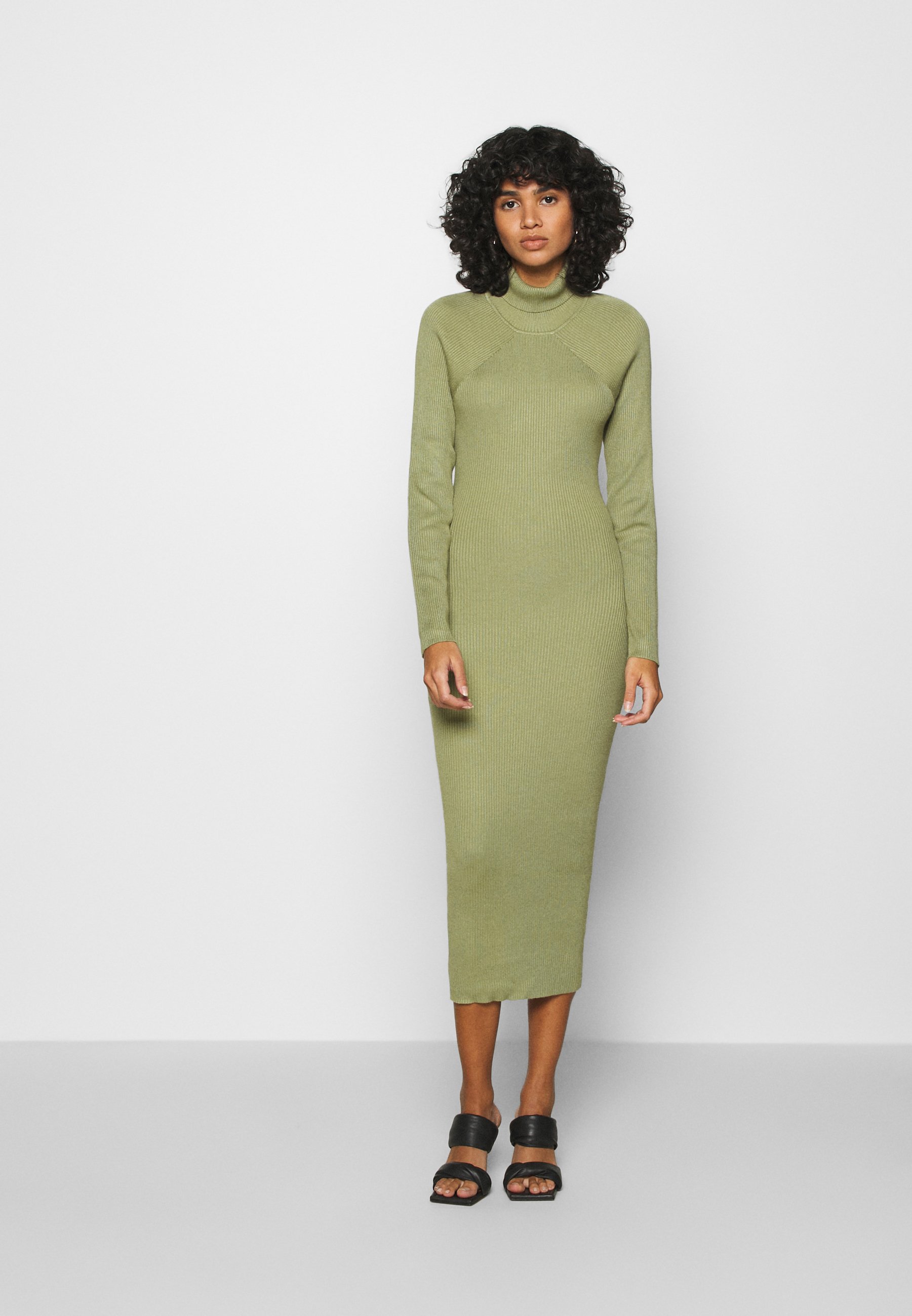 midaxi jumper dress