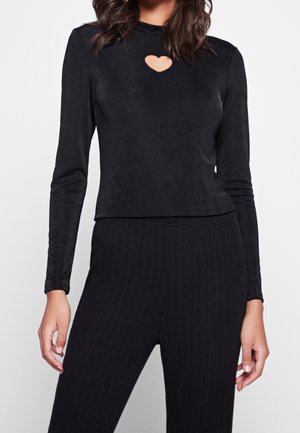 T-shirt à manches longues - black