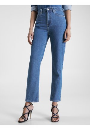 Jean droit - blue denim