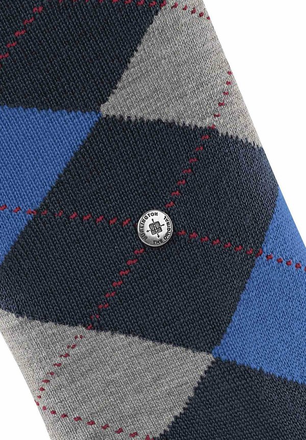 MARYLEBONE 2ER PACK - RAUTENMUSTER - Socks - dunkelblau3