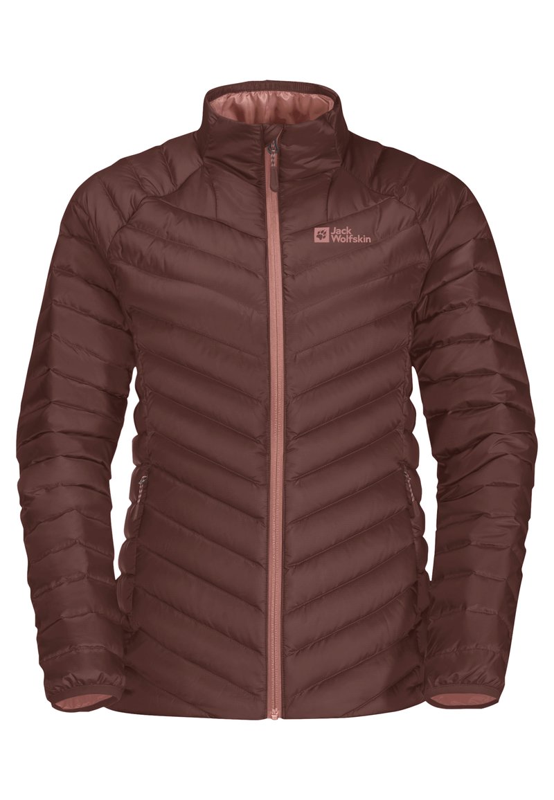 Jack Wolfskin Gewatteerde jas bruin
