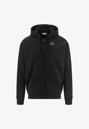 Kappa Felpa con zip - black