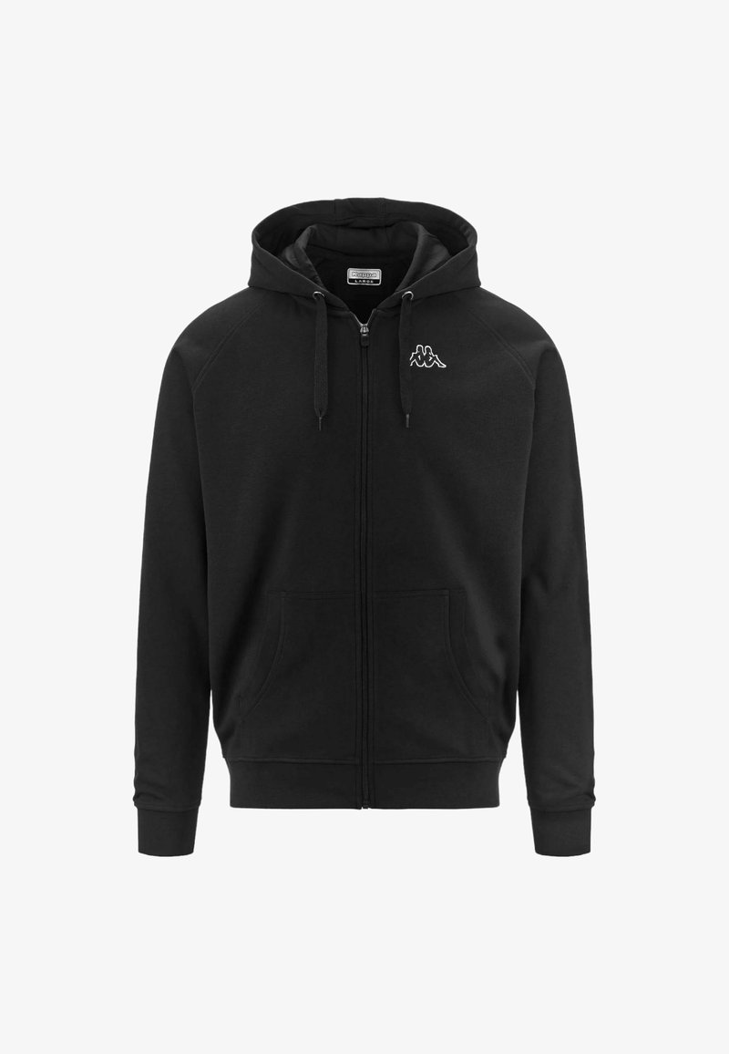 Kappa Sweat zippé - black