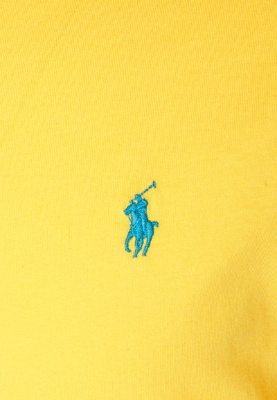 Polo Ralph Lauren CUSTOM SLIM FIT JERSEY CREWNECK T-SHIRT - T-shirt básica - yellowfin