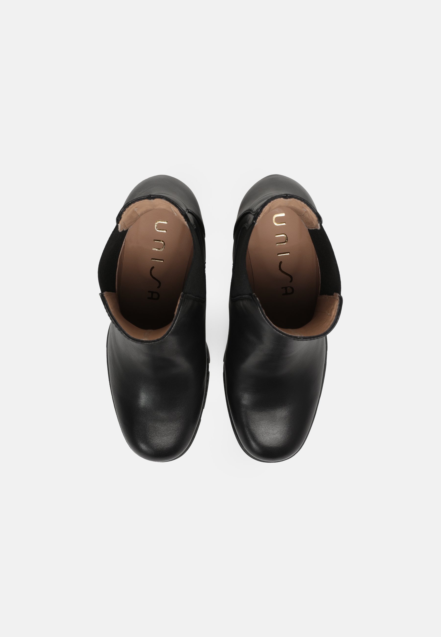 Unisa KUBEL - Botines con plataforma - black/negro - Zalando.es