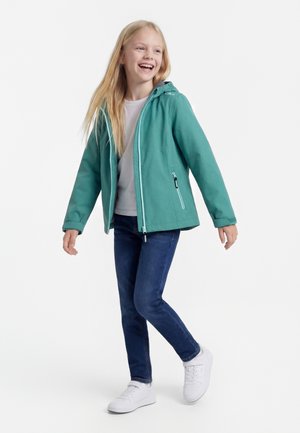 CMP KID JACKET FIX HOOD UNISEX - Regenjacke / wasserabweisende Jacke - agave