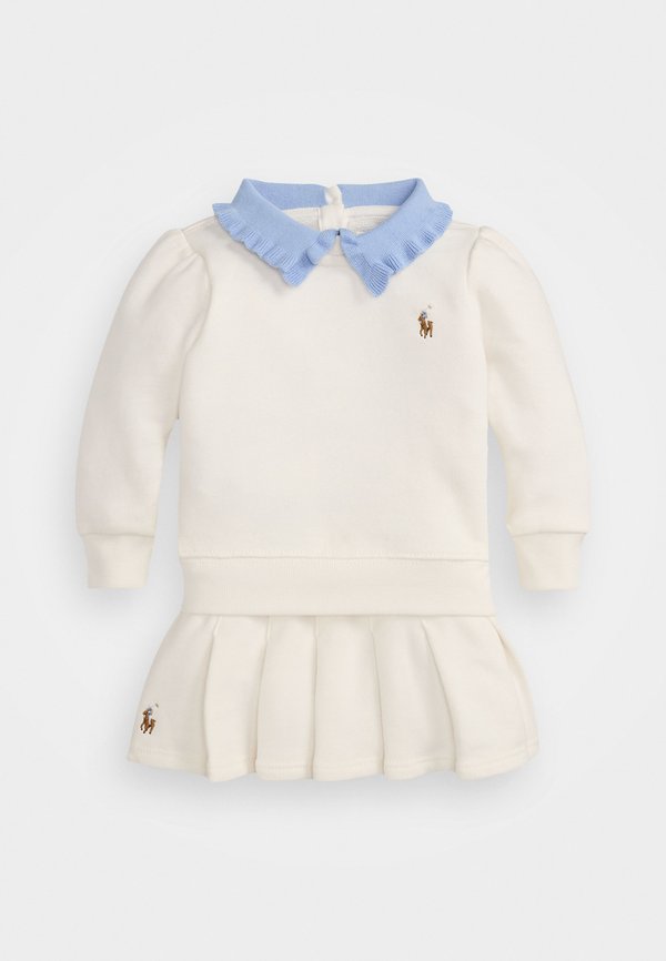 COLLARED TERRY SWEATSHIRT &AMP; SKORT SET - Sweatshirt - nevis